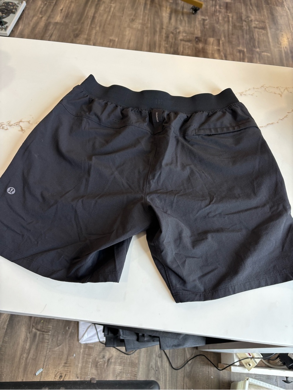 lululemon athletica Men’s Black Performance Athletic Shorts